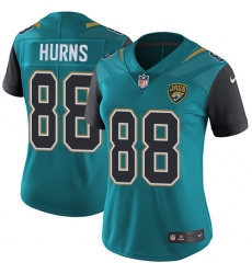 Women's Nike Jacksonville Jaguars #88 Allen Hurns Elite Teal Green Team Color NFL Jersey