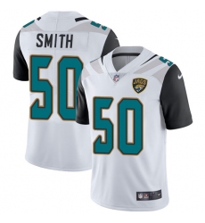 Youth Nike Jacksonville Jaguars #50 Telvin Smith White Vapor Untouchable Limited Player NFL Jersey