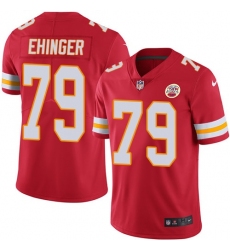 Youth Nike Kansas City Chiefs #79 Parker Ehinger Red Team Color Vapor Untouchable Limited Player NFL Jersey