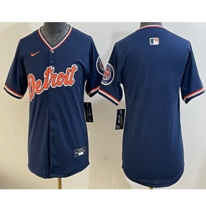 Youth Detroit Tigers Blank Black Stadium Jersey