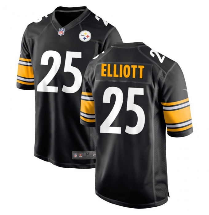 Men's Pittsburgh Steelers ＃25 DeShon Elliott Black Vapor Untouchable Limited Stitched Jersey