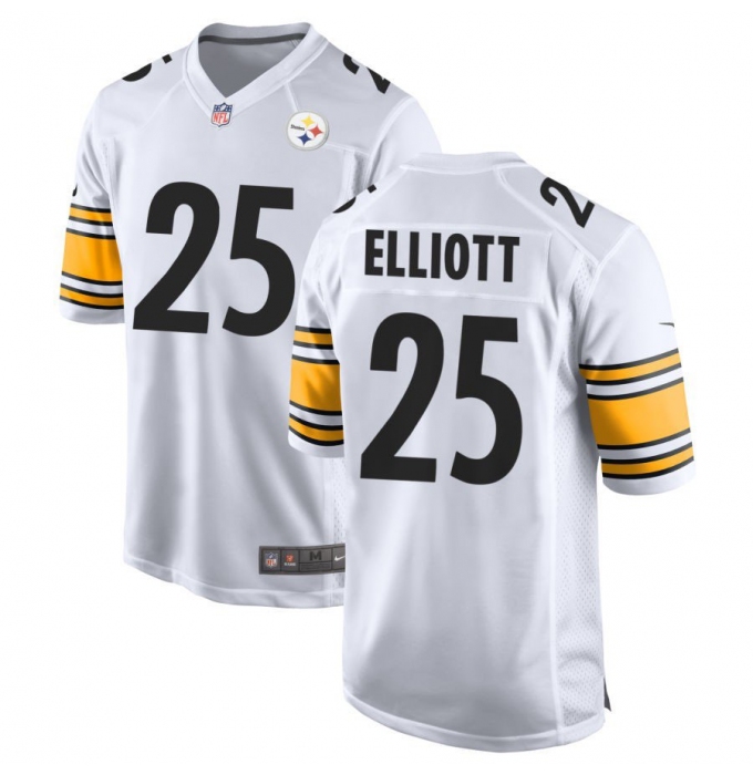 Men's Pittsburgh Steelers ＃25 DeShon Elliott White Vapor Untouchable Limited Stitched Jersey