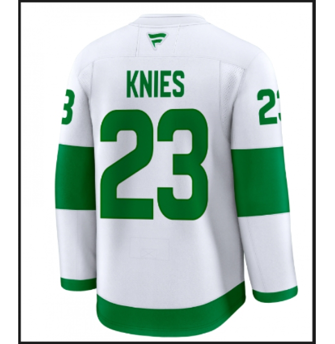 Youth Toronto Maple Leafs #23 Matthew Knies White Authentitc Jersey